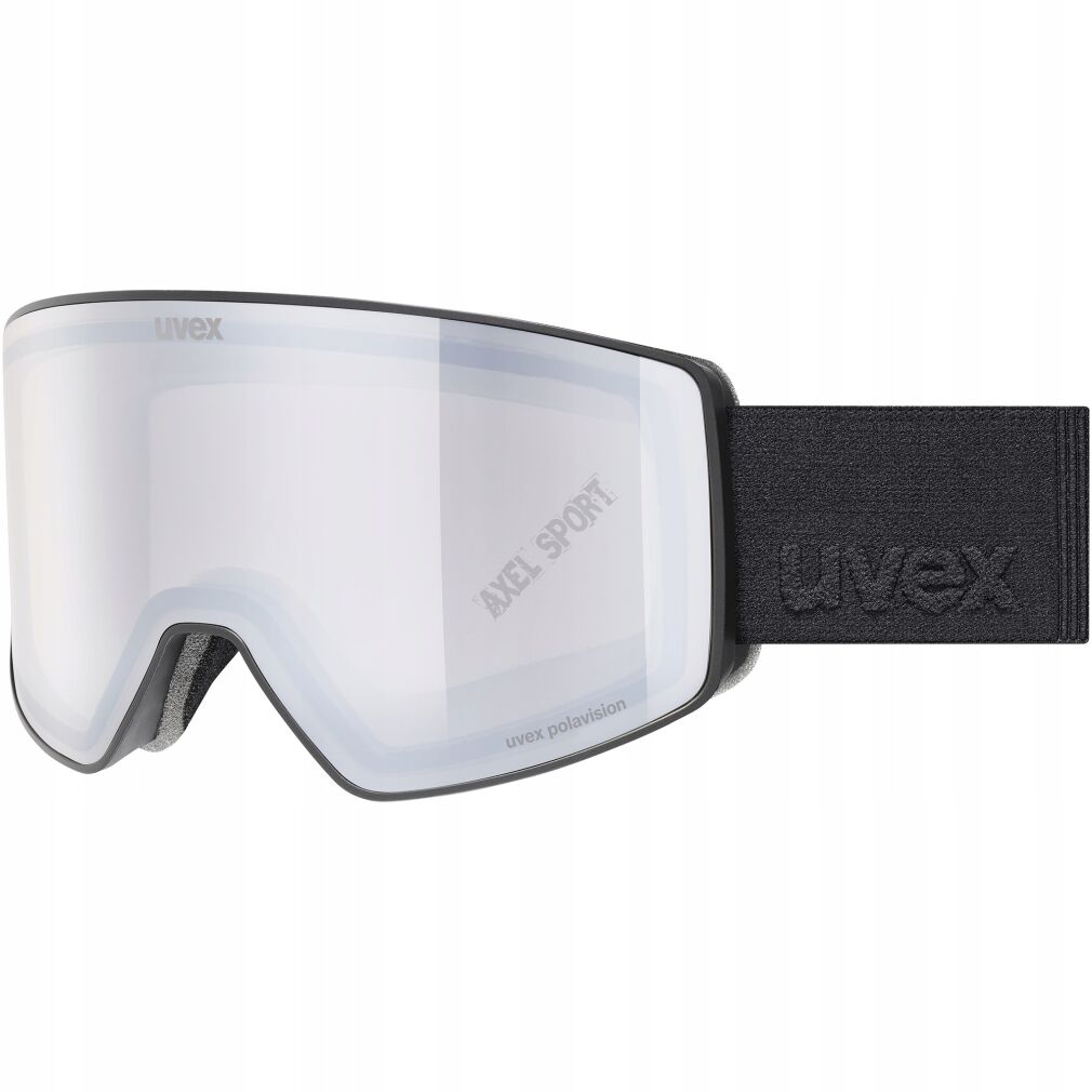 Gogle narciarskie UVEX Scenic P (black matt) silver pola (S2)