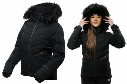 Kurtka narciarska zimowa damska BLIZZARD W2W LAVARONE black