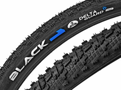 Opona rowerowa Black1 27,5x1,95 (52-584) 0338 antyprzebiciowa