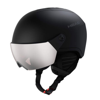 Kask narciarski HEAD Yuki Visor S2 black XS/S (52-55cm)