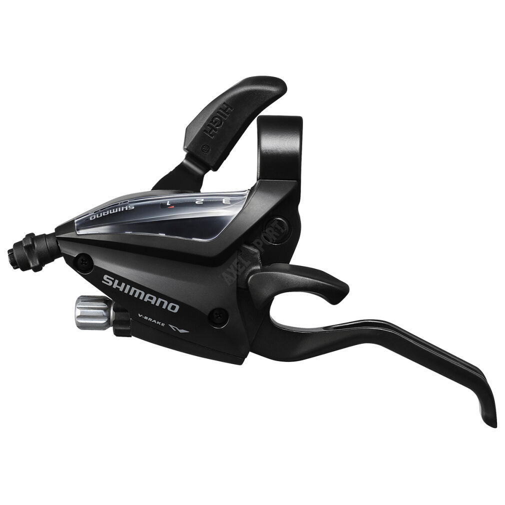 Dźwignia Klamkomanetka Przerzutki/Hamulca SHIMANO Lewa 3rz ST-EF500 Czarna
