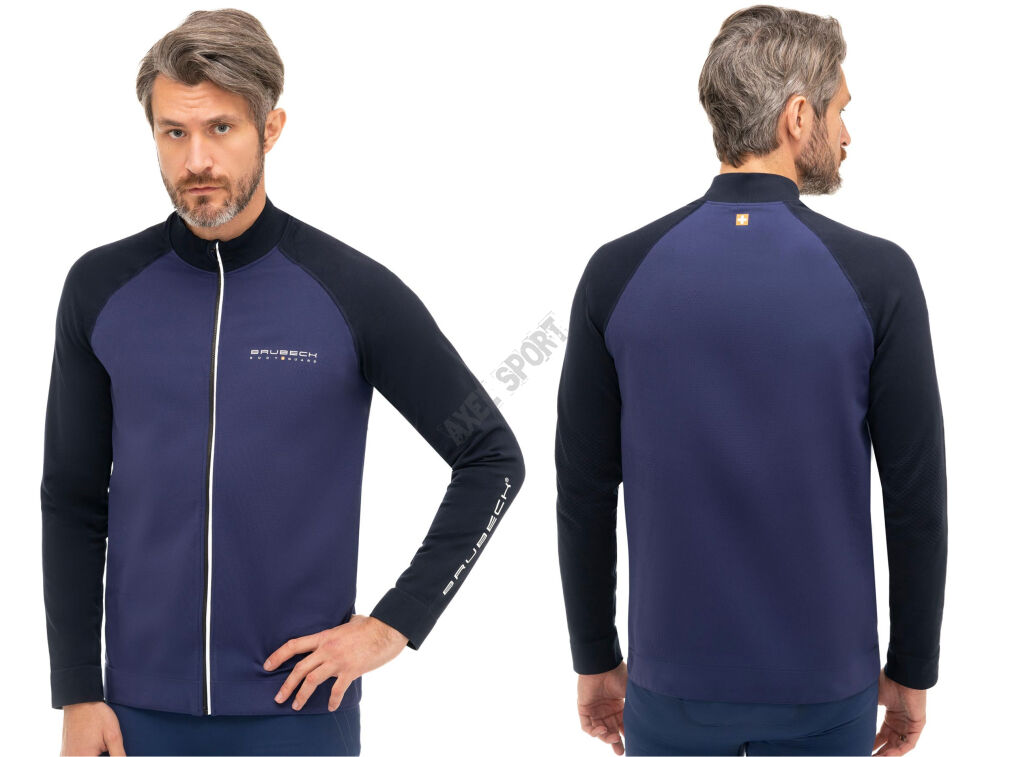 Bluza męska Brubeck ATHLETIC Thermo nieb/gra XL