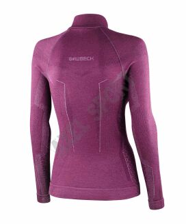 Bluza damska Brubeck Extreme Merino fuksja M - 5