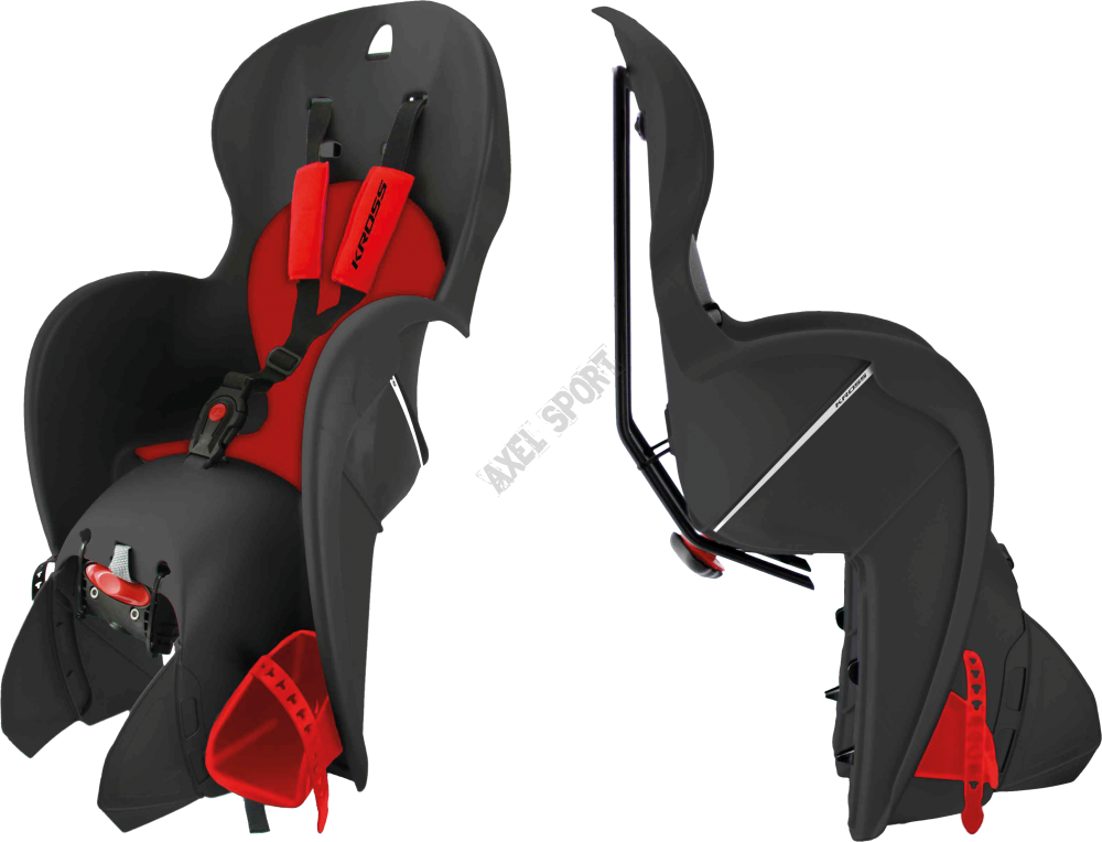 Fotelik KROSS Wallaroo grafit/red
