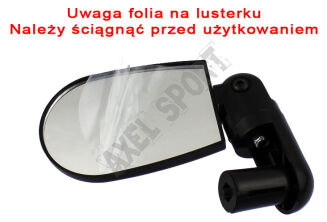 UNIWERSALNE LUSTERKO ROWEROWE JY-8 NA KIEROWNICĘ - 2