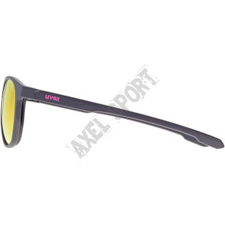 Okulary rowerowe UVEX LGL 54 blue matt (mirror purple) S3 - 6