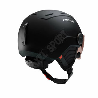Kask narciarski dziecięcy HEAD Mojo Visor black XS/S (52-56 cm) szyba S2 - 2