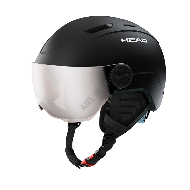 Kask narciarski dziecięcy HEAD Mojo Visor black XS/S (52-56 cm) szyba S2