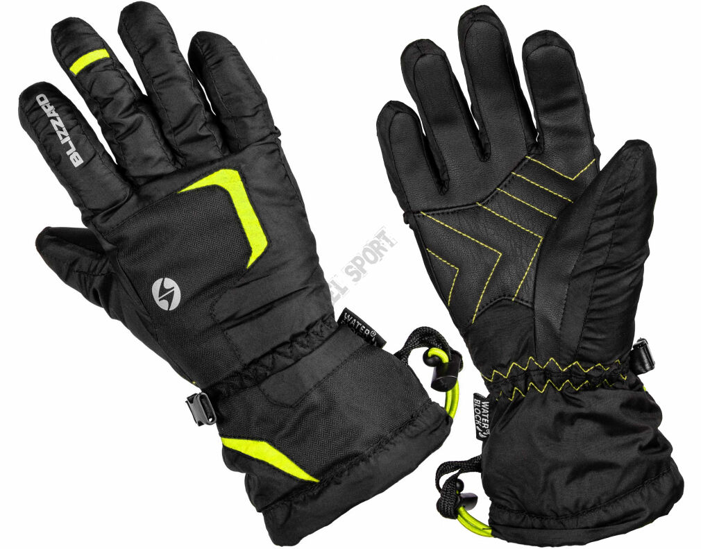 Rękawice narciarskie junior Blizzard Reflex green
