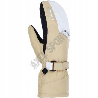 Rękawice narciarskie damskie VIKING Sherpa GTX Mitten 2.0 Beige-white - 4