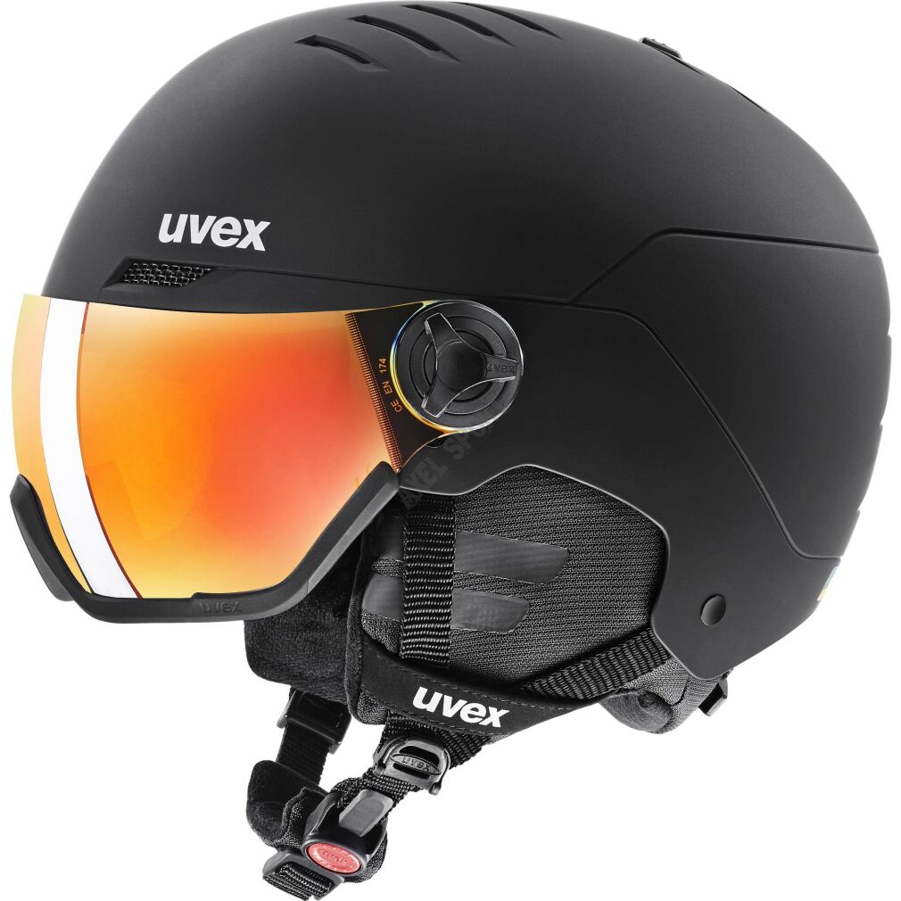 Kask narciarski UVEX Wanted Visor black