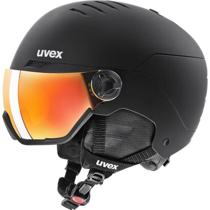 Kask narciarski UVEX Wanted Visor black