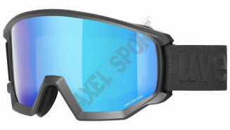 Gogle narciarskie UVEX Athletic CV black S2 blue - 2