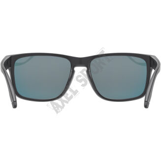 Okulary rowerowe przeciwsłoneczne UVEX Poise black matt/mirror red (S3) - 4