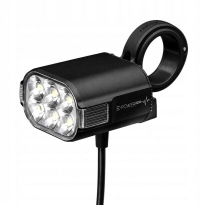 Lampka Rowerowa Przednia MOON E-Power 2000lm 5-12V do E-bike