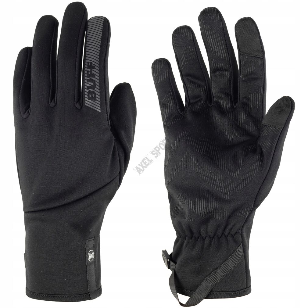 Rękawiczki sportowe BUFF WINDPROOF GLOVES G WP black