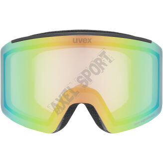 Gogle narciarskie UVEX Ignite FM mirror green (S1) - 2