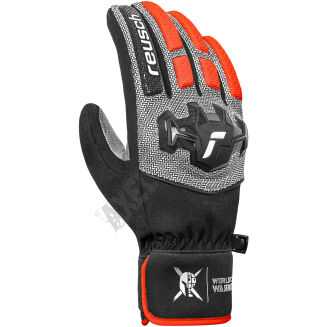 Rękawice zimowe REUSCH Warrior R-TEX XT black/silver/red - 2