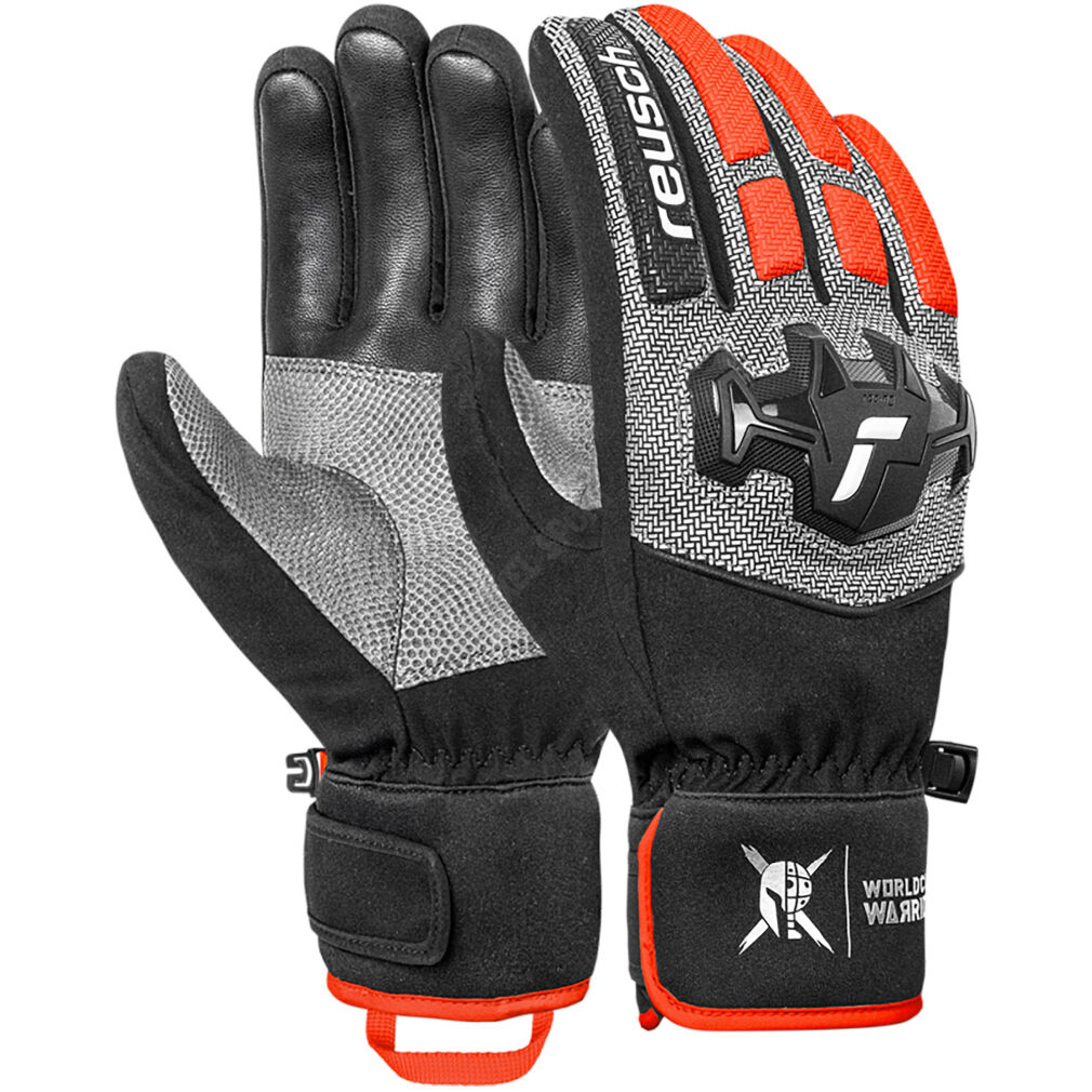 Rękawice zimowe REUSCH Warrior R-TEX XT black/silver/red
