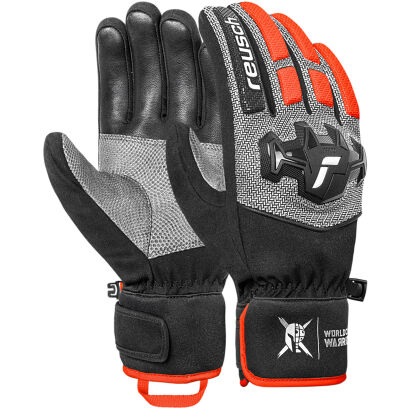 Rękawice zimowe REUSCH Warrior R-TEX XT black/silver/red