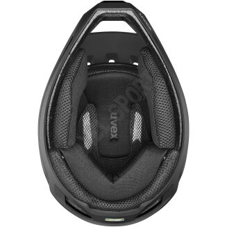 Kask rowerowy full face UVEX RAVAGE black rhino matt - 3