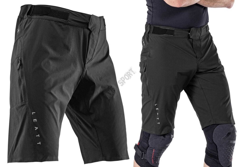 Spodenki rowerowe MTB LEATT Trail 1.0 black