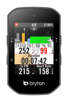 Komputer rowerowy GPS Navi BRYTON Rider S500T (kadencja, tętno, prędkość) - 7