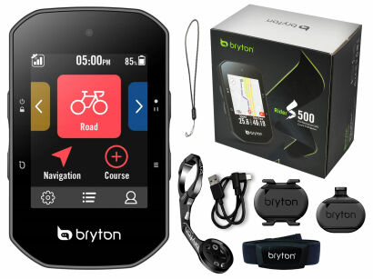 Komputer rowerowy GPS Navi BRYTON Rider S500T (kadencja, tętno, prędkość)