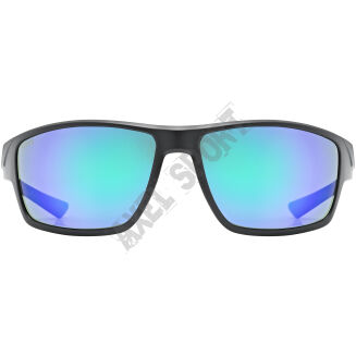 Okulary rowerowe UVEX Sportstyle 230 black matz green S3 - 4