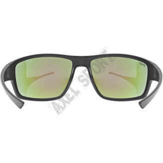 Okulary rowerowe UVEX Sportstyle 230 black matz green S3 - 5