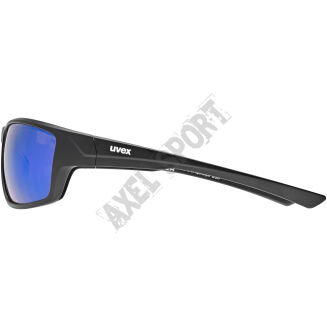 Okulary rowerowe UVEX Sportstyle 230 black matz green S3 - 6