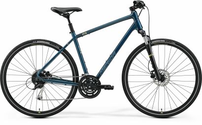 Rower Crossowy Merida Crossway 100 (28") teal blue