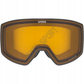 Gogle narciarskie UVEX Scenic LG (black matt) yellow clear (S1) - 2