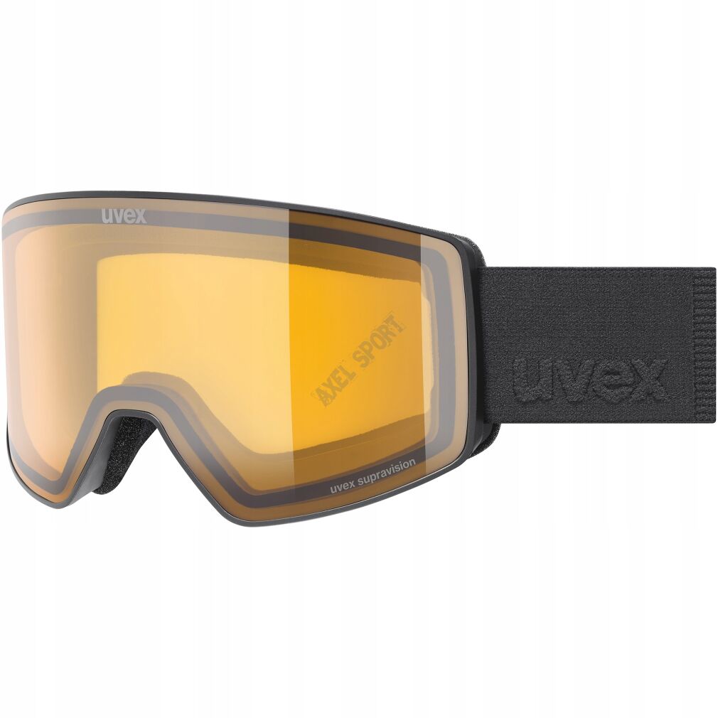 Gogle narciarskie UVEX Scenic LG (black matt) yellow clear (S1)