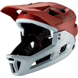 Kask rowerowy (z wypinaną szczęką) LEATT MTB Enduro 2.0 Lava Red - 4