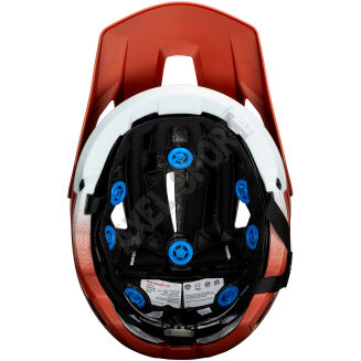 Kask rowerowy (z wypinaną szczęką) LEATT MTB Enduro 2.0 Lava Red - 7