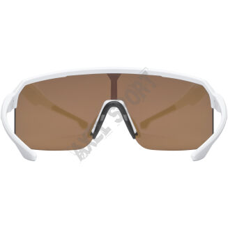 Okulary rowerowe przeciwsłoneczne UVEX Ramp white matt/mirror gold (S3) - 2
