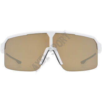 Okulary rowerowe przeciwsłoneczne UVEX Ramp white matt/mirror gold (S3) - 4
