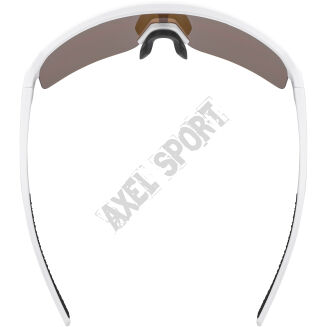 Okulary rowerowe przeciwsłoneczne UVEX Ramp white matt/mirror gold (S3) - 5