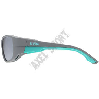 Okulary dziecięce przeciwsłoneczne UVEX Sportstyle 514 grey matt S3 - 4