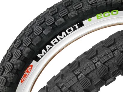 Opona rowerowa CST 16x2,125 (57-305) TR-CS263 MARMOT Biały Pasek