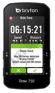 Licznik nawigacja komputer GPS BRYTON Rider 750E - 17