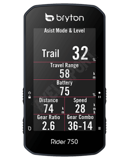 Licznik nawigacja komputer GPS BRYTON Rider 750E - 20