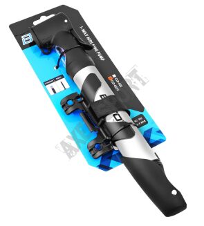 POMPKA ROWEROWA BETO CLD-023G z manometrem ALU DOUBLE - 7