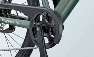 Rower miejski elektryczny ENGWE MapFour N1 AIR ST (28'') GPS 250W Green - 10