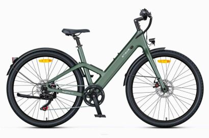 Rower miejski elektryczny ENGWE MapFour N1 AIR ST (28'') GPS 250W Green