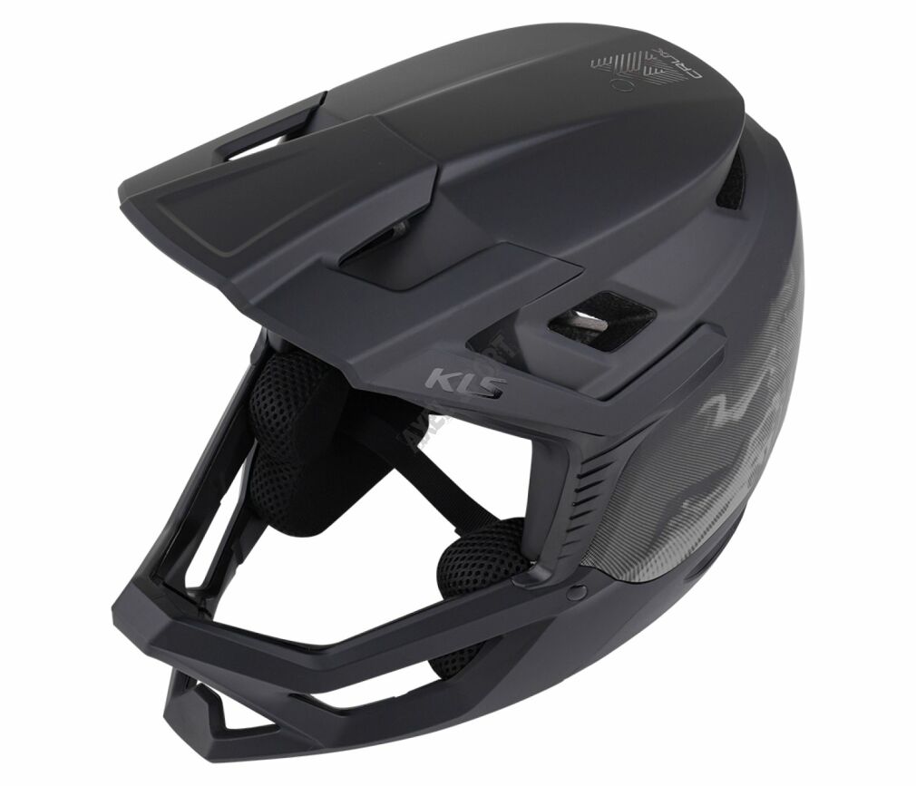 Kask rowerowy z gardą MTB full-face Kellys CRUX black