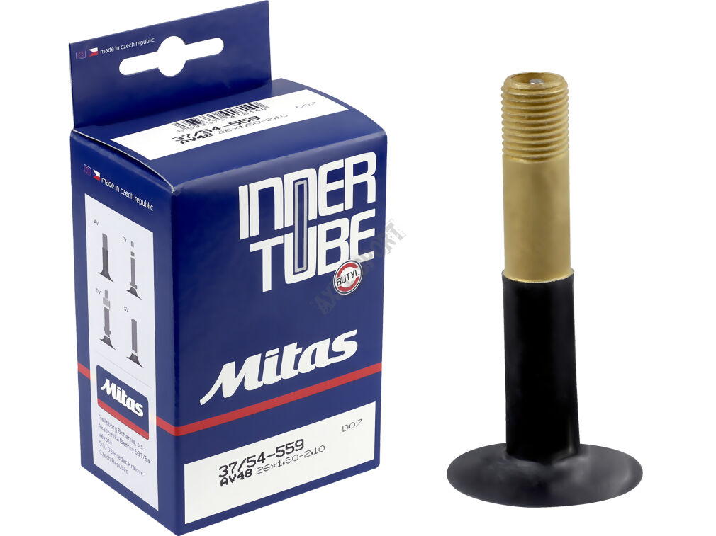 Dętka Rowerowa Mitas 26 X 1.50-2.10 zawór samochodowy AV 48