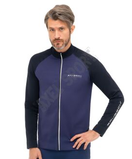 Bluza męska Brubeck ATHLETIC Thermo nieb/gra L - 2
