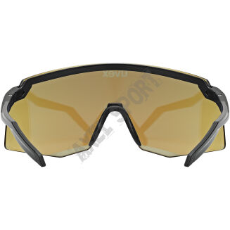 Okulary rowerowe UVEX Pace Stage CV black matt (mirror blue) S2 - 5